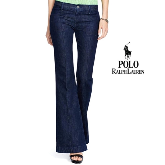 Polo Ralph Lauren Denim - NWT- POLO RALPH LAUREN WMN 31 INDIGO FLARE JEANS
